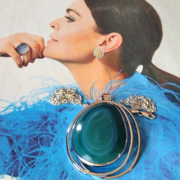 King Solomon Stone of Eliat Israeli Sterling Silver - Picture 12 of 12